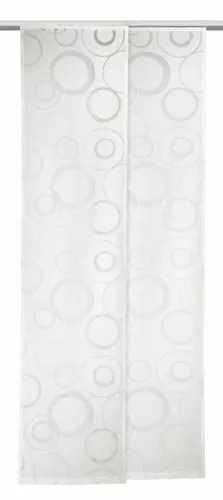 Neusser Collection Flächenvorhang Weiß 245 x 60 cm - Eleganter Flächenvorhang in Weiß, ideal für stilvolle Raumgestaltung. Aus 100 % Polyester, sorgt er für eine angenehme Lichtdurchlässigkeit und einen modernen Look.