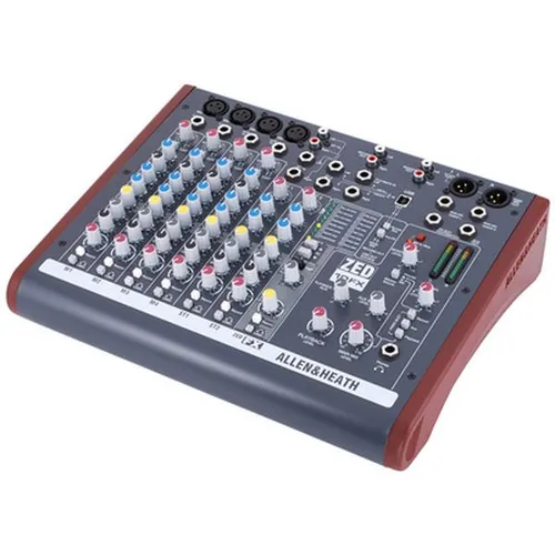 Allen & Heath ZED-10 FX - Kompaktes Mischpult mit Effektprozessor - Mischpult mit 4 Mikro/Line-Eingängen, USB-Interface und integriertem Effektprozessor. Ideal für Live-Performances und Studioaufnahmen.