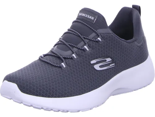 Skechers Dynamight Slip-On Sneaker grau 39 EU - Sportlicher Slip-On Sneaker mit maschinenwaschbarem Obermaterial und Memory Foam® Innensohle für hohen Tragekomfort. Ideal für den täglichen Einsatz.