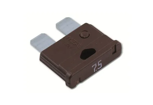 MTA Kfz-Sicherungshalter MTA KFZ-Flachsicherung 340.026, Standard, 7,5 A, braun