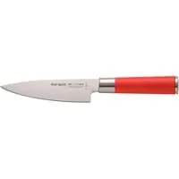 F. DICK Kochmesser Red Spirit – 15 cm Allround-Küchenmesser - Kochmesser, 15 cm Klinge aus X55CrMo14 Stahl, nichtrostend und extrem scharf – ideal für präzises Schneiden von Obst, Gemüse und Kräutern.
