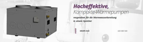 Sunex DROPS ECO Brauchwasser Wärmepumpe 3,6 kW