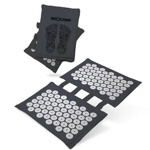 NEOLYMP Meditationskissen Akupunktur Fußmassage Matte