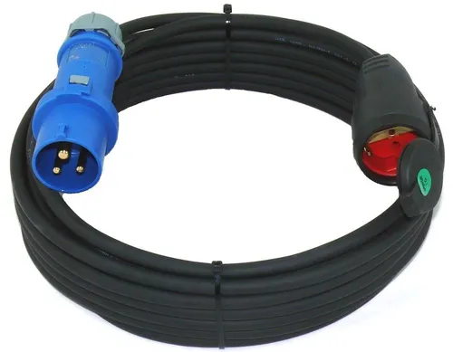 maxgo® CEE Adapterkabel 0,5m - Stecker auf Schuko Kupplung IP44 - Netzkabel für Industrie, Camping & Baustellen. Robuste MENNEKES & N&L Steckverbinder, flexibles H07RN-F 3G1,5 Kabel für einfache Handhabung und optimale Widerstandsfähigkeit.