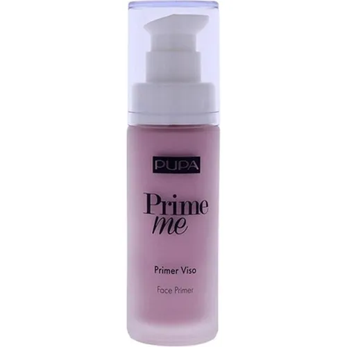PUPA-Milano Teint Primer Prime Me Corrective Face Primer Nr. 004 Lilac 30 ml - Make-up Primer für einen ebenmäßigen Teint, ideal für gelblich verfärbte Haut. Dermatologisch getestet, hypoallergen und frei von Alkohol - für ein frisches, makelloses Antlitz.