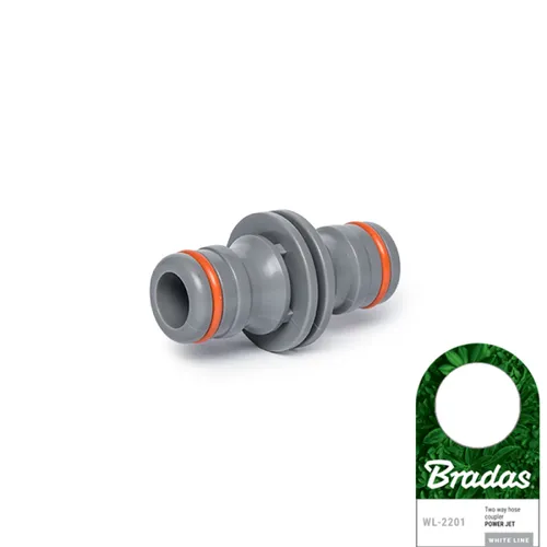 Bradas - WHITE LINE Koppler für zwei Anschlüsse POWER-JET, STANDARD