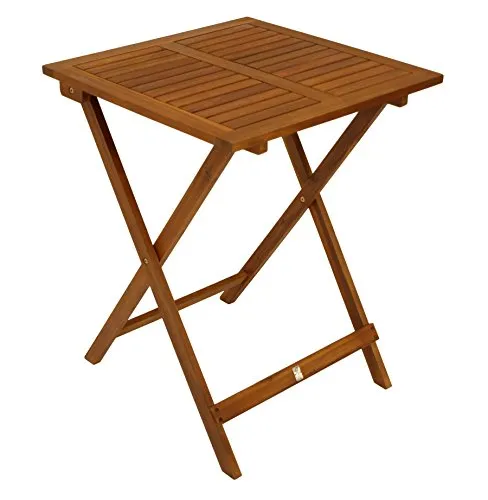 Produktbild DEGAMO Klapptisch Lima aus Akazienholz, quadratisch 60x60cm