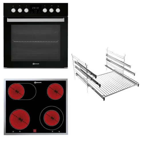 BAUKNECHT HEKO BLACK 700 H Einbauherdset von Bauknecht