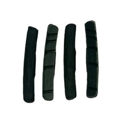 Campagnolo BR-VL500 Bremsgummi-Set LP Cantilever - Bremsbeläge für Cantilever-Systeme, 4-teiliges Set in schwarz, ideal für zuverlässige Bremskraft und Sicherheit beim Radfahren.