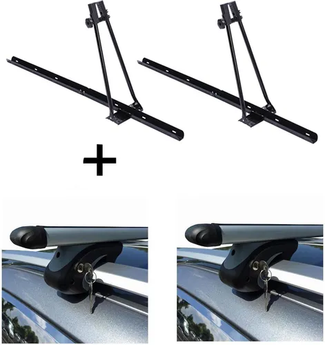 Fahrradträger ORION + Relingträger VDP L120 für VW Caddy ab 2008