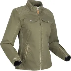 Segura Motorradjacke Bahia Damen - Atmungsaktive Textiljacke mit Protektoren - Damen Motorradjacke aus atmungsaktivem BWTECH Material, mit Level 1 Protektoren und verstaubarer Kapuze. Ideal für Sicherheit und Komfort bei jeder Fahrt.