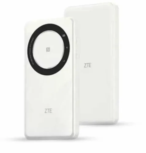 ZTE U30 Air Router - Mobiler 5G WLAN-Router mit Dual-Band und bis zu 867 Mbit/s, ideal für unterwegs - unterstützt bis zu 10 Geräte und hat eine Akkulaufzeit von 10 Stunden.