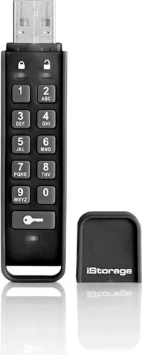 iStorage datAshur Personal2 32 GB - Passwortgeschütztes USB-Flash-Laufwerk - USB-Stick mit militärischer Hardware-Verschlüsselung für maximale Datensicherheit - Ideal für den Schutz sensibler Informationen.
