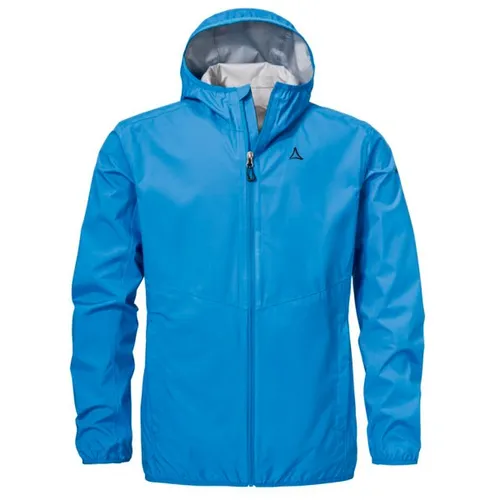 Schöffel Herren Style Migandi Jacke XL in Blau - Wasserdichte und atmungsaktive Wanderjacke, ideal für Outdoor-Aktivitäten mit flexiblen Verstellmöglichkeiten für optimalen Tragekomfort.