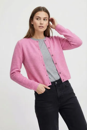 Jdychloe Life L/S Cardigan KNT Noos in pink von JDY