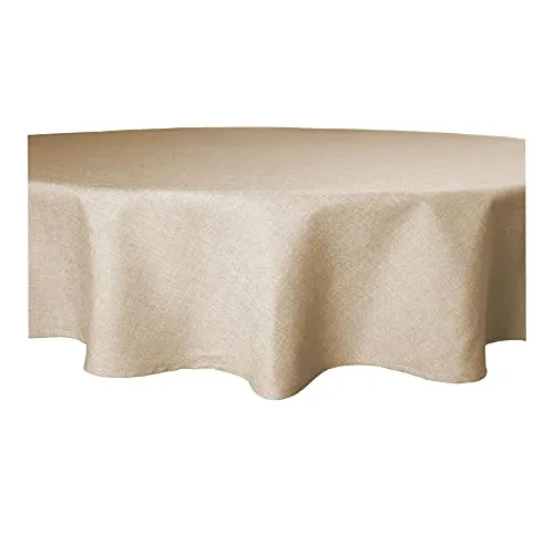 Runde Tischdecke 220 cm Ø mit Lotuseffekt - Die elegante Tischdecke mit 220 cm Durchmesser sorgt für Stil und Schutz bei jedem Anlass. Robuste Baumwollmischung und wasserabweisend für einfache Pflege. Perfekt für den Innen- und Außeneinsatz.