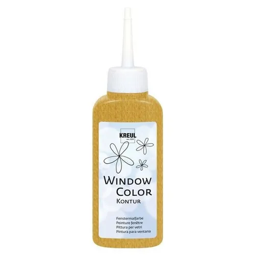 Kreul Window Color Metallic gold 80ml Flasche 100ml/5,24 Euro