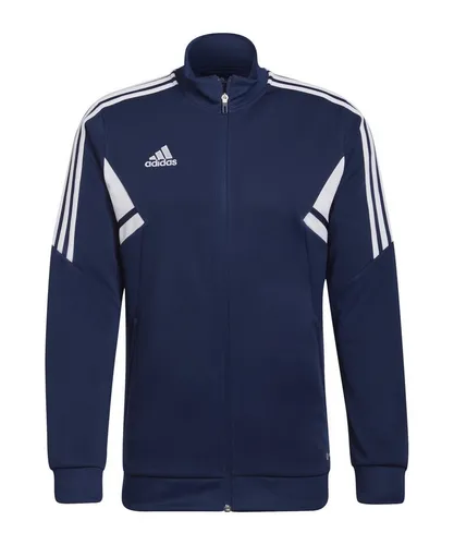 adidas Performance Sweatjacke Condivo 22 TK - Sportliche Trainingsjacke aus 100% Polyester in Blau, ideal für Training und Freizeit, bietet hohen Tragekomfort und Atmungsaktivität.