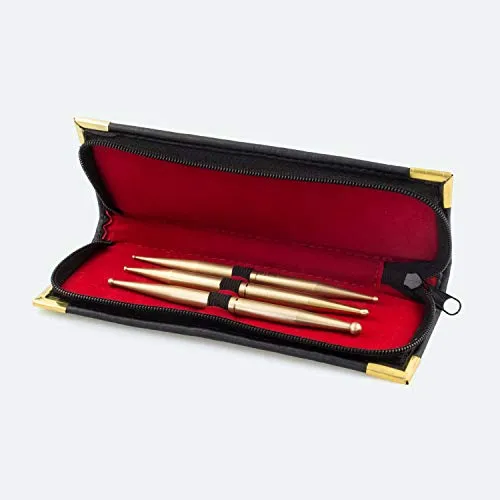 AFH Massagestäbchen Profi-Line | MESSING | verschiedene Ausführungen (Set 4: klein, mittel & groß mit Etui) | Trigger Point Akupunkturstift