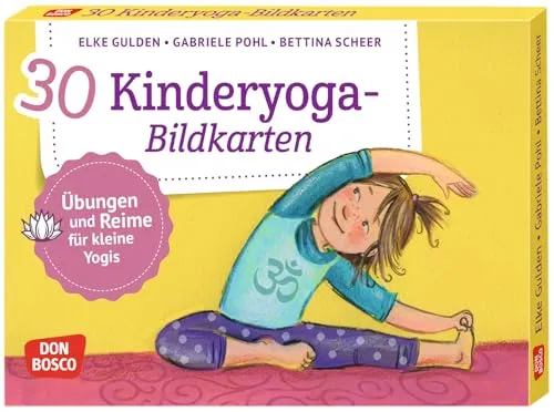 Kinderyoga-Bildkarten: Übungen und Reime für kleine Yogis von Don Bosco