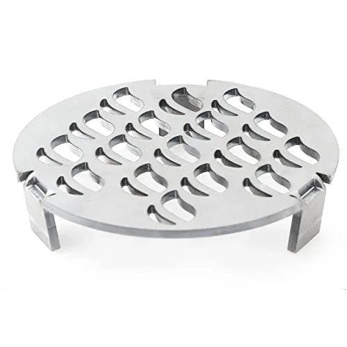 mocisa Grilleinsatz 200x6mm für Feuerplatte | Grillplatte | Ø 20cm | Feuertonnen | Kugelgrills