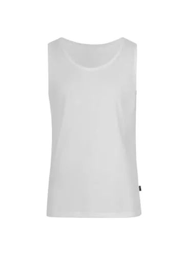 Trigema Herren Top Trägershirt 636401, Weiß von Trigema