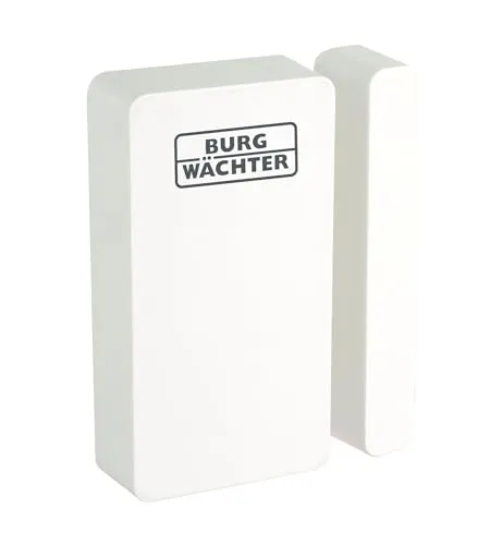 Burg Wächter BURGsmart PROTECT CONTACT 2032 - WLAN Kontaktmelder für Türen und Fenster, alarmiert bei Öffnung und bietet zusätzlichen Einbruchschutz für Ihr Zuhause.