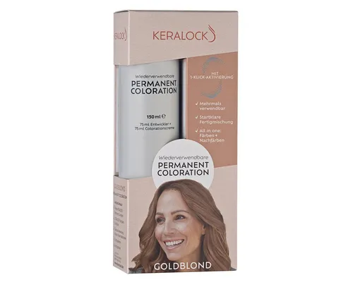 Produktbild Keralock Coloration Wiederverwendbare Haarfarbe