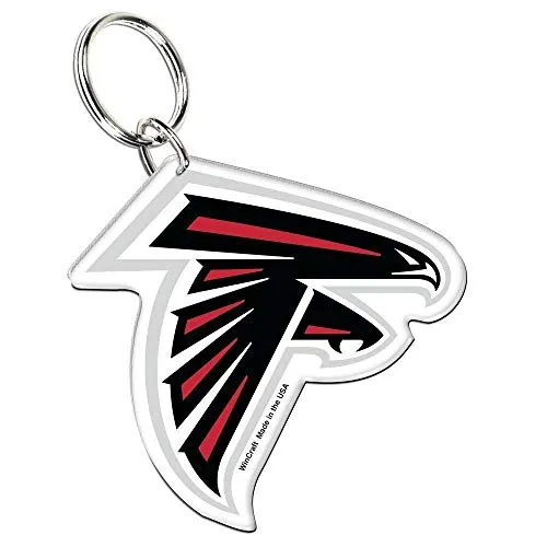 Wincraft NFL Atlanta Falcons Schlüsselanhänger Premium Acrylic Logo Keyring