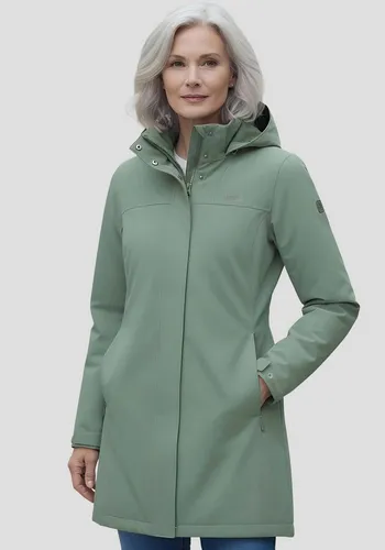 Kjelvik Funktionsparka Outdoorjacke mit Kapuze Wasserdichtes, winddichtes und atmungsaktives Material
