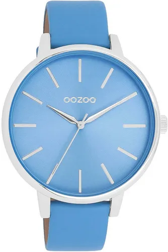 Oozoo Timepieces Damen Uhr C11296 | Elegante Armbanduhr mit Lederarmband - Armbanduhren für Damen mit hochwertigem Lederarmband und japanischem Quarzwerk. Spritzwasserdicht und ideal als Geschenk in edler Box.