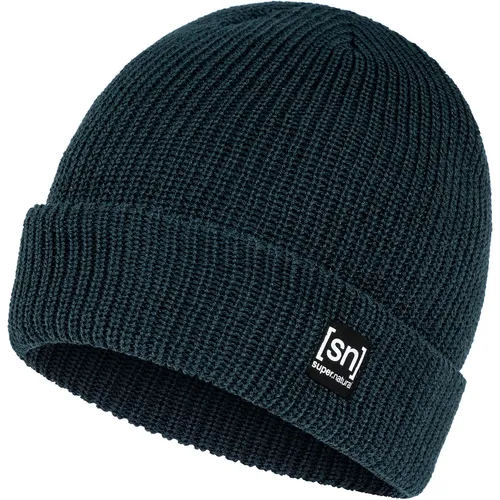 Super.Natural Merino Basic Beanie blueberry (W01) OS - Warme Wintermützen für Männer, leicht und ideal für Reisen und Alltag mit einem Gewicht von nur 90g aus 70% Polylana und 30% Merinowolle.
