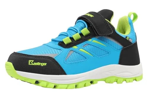 Kastinger Grabner Low EV KTX Wanderschuh, Sky/Lime, 30 EU - Robuster Wanderschuh für Kinder mit K-TEX-Membran für Wetterschutz und K-Grip-Außensohle für sicheren Halt. Ideal für Outdoor-Abenteuer!