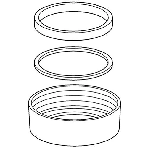 GROHE Befestigungsset (Original Ersatzteil, Langlebig, Robust, Herstellergarantie: 5 Jahre), Alpinweiß, 43259SH0