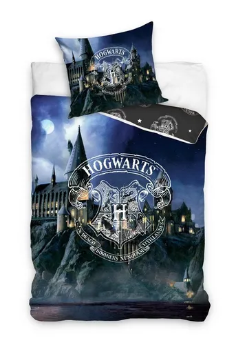 Harry Potter Bettwäsche 135 x 200 cm – Kinderbettwäsche mit Zauber - Entdecken Sie die Harry Potter Bettwäsche 135 x 200 cm aus hochwertiger Baumwolle. Mit lebendigen Farben und angenehmem Stoff sorgt sie für magische Nächte. Pflegeleicht und langlebig!
