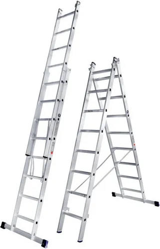 Iller Mehrzweckleiter Eurostars 2x14 Sprossen