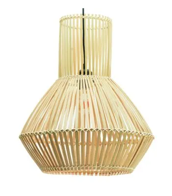 meet by Paperflow Deckenleuchte CARINA, Bambus, Ø 410 mm, E27 Sockel, natur 664736