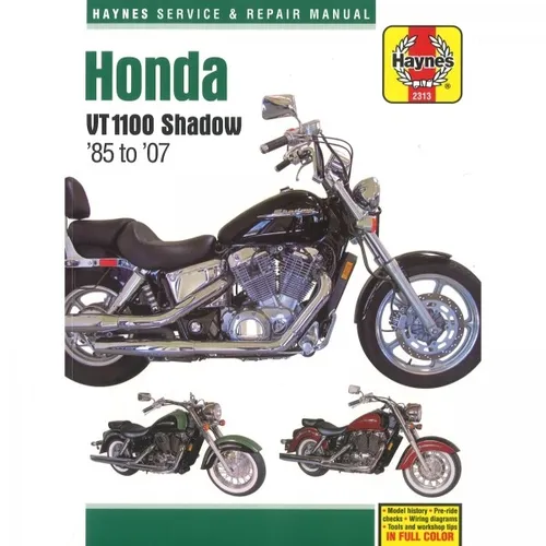 Honda VT1100 Shadow (85-07) Haynes Reparaturanleitung - Taschenbuch für die Honda VT1100 Shadow (85-07), bietet umfassende Anleitungen und Tipps für Reparaturen und Wartung – ideal für Fahrzeugbesitzer und Schrauber.