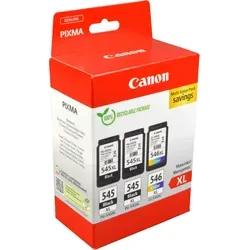 Canon Tinten 8286B013 Multipack - 2 x PG-545XL + 1 x CL-546XL, hohe Seitenleistung für gestochen scharfe Drucke in brillanten Farben