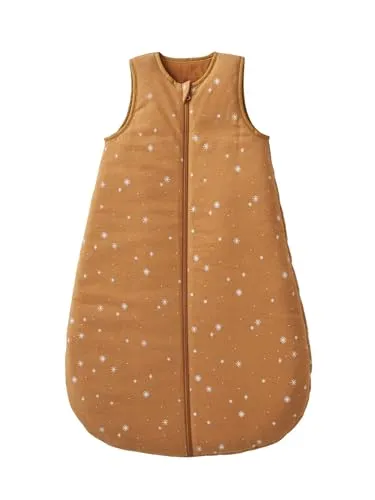 VERTBAUDET Dreamy Schlafsack aus Bio-Baumwolle, Karamell, 18/36 m