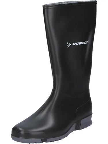Dunlop Sport Retail PVC Gummistiefel - Größe 34 - grün - Wanderschuhe für Outdoor-Aktivitäten, 100% wasserdicht und chemikalienbeständig, ideal für nasses Wetter und Freizeit.