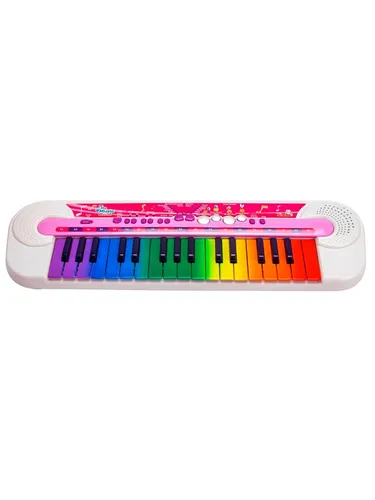 Simba MMW Girls Keyboard (106834638) - Musikspielzeug für Kleinkinder, fördert die Kreativität und Musikalität mit bunten Tasten und tollen Klängen.