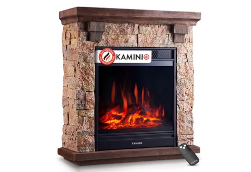 KAMINIO Elektrokamin JUAN mit 3D-Flammeneffekt von KAMINIO