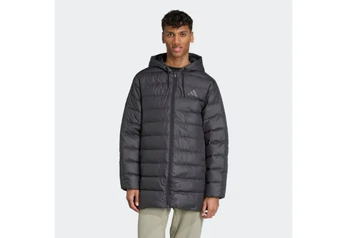 adidas Men's Essentials Climawarm Daunenparka mit Kapuze - Funktionsjacke mit regulärer Passform, 100% recyceltem Polyester und hochwertiger CLIMAWARM-Isolierung für optimale Wärme und Komfort bei kaltem Wetter.