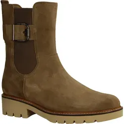 Gabor Damen Chelsea Boots - Wechselfußbett & Moderate Mehrweite (G) - Wanderschuhe mit Rauleder und Microfutter, ideal für Komfort und Stil. Mit flexiblem Reißverschluss und 4.5 cm Blockabsatz für müheloses An- und Ausziehen.