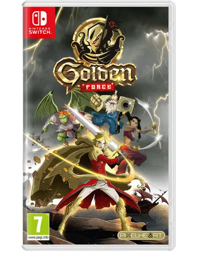 Golden Force Switch: Goldener Machtschalter - PC- & Videospiele, Plattformspiel für Nintendo Switch mit PEGI 7 - erlebe spannende Abenteuer in einer farbenfrohen Welt!