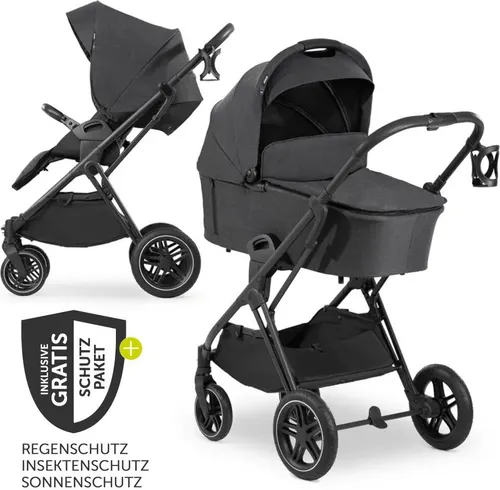 Hauck Kombi-Kinderwagen Vision X Duoset Black