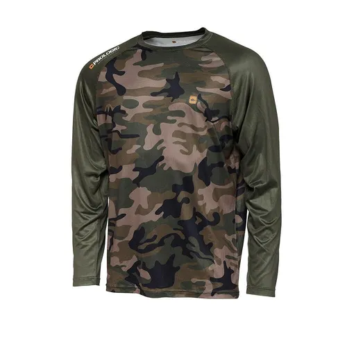 Prologic UV Camo Long Sleeve T-Shirt Gr. XXL Camo / Green UV-Shirt