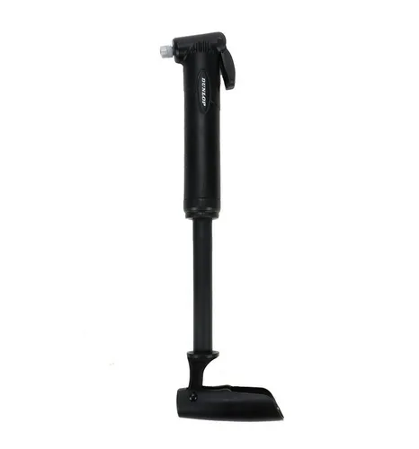 Dunlop Fahrradpumpe mini Fahrradpumpe (Adapter (Dunlop-/Blitzventil), Fahrradpumpe