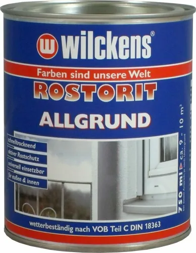  Wilckens Rostorit ALLGRUND 750ml GRAU Rostschutz Haftvermittler 11,99€/L